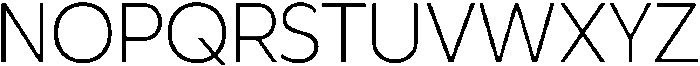 UM Grafton Extra Light otf (200) Font UPPERCASE