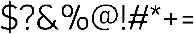 UM Grafton Light otf (300) Font OTHER CHARS
