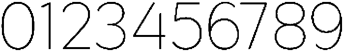 UM Grafton Thin otf (100) Font OTHER CHARS