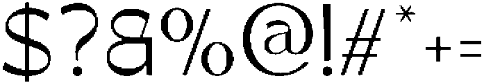 UM MAROON otf (400) Font OTHER CHARS