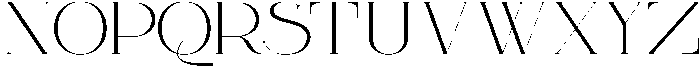 UM MOONRISE otf (400) Font UPPERCASE