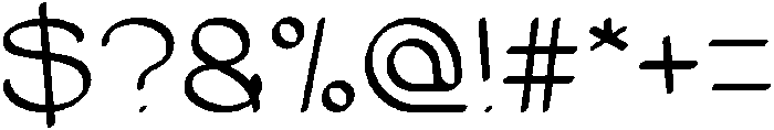 UMBRELLA otf (400) Font OTHER CHARS