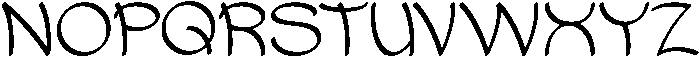 UMBRELLA otf (400) Font UPPERCASE