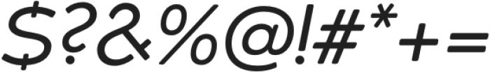 Umba Soft Core SC Italic otf (400) Font OTHER CHARS