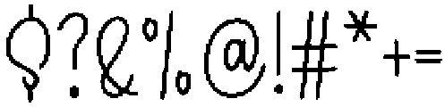Umberella Regular otf (400) Font OTHER CHARS