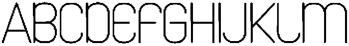 Umberella Regular otf (400) Font UPPERCASE