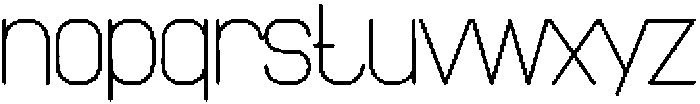 Umberella Regular otf (400) Font LOWERCASE
