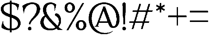 Umbra Regular otf (400) Font OTHER CHARS