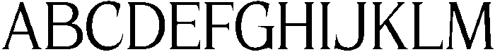Umbra Regular otf (400) Font UPPERCASE