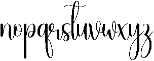 Umbrella Regular otf (400) Font LOWERCASE