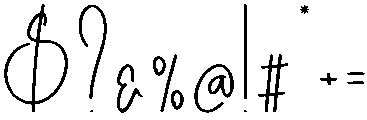 Umbrella Regular otf (400) Font OTHER CHARS