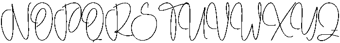 Umbrella Regular otf (400) Font UPPERCASE