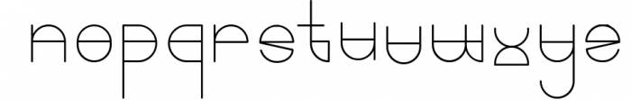Umbrellast - Sans Serif Font Font LOWERCASE