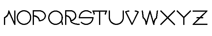 UMBRA BoldRegular Font UPPERCASE