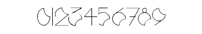 UMBRA LightRegular Font OTHER CHARS