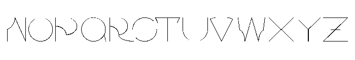 UMBRA LightRegular Font UPPERCASE