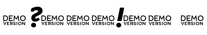 Umba Slab Demo Bold Italic Font OTHER CHARS