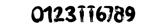 Umbrella Man DEMO Regular Font OTHER CHARS