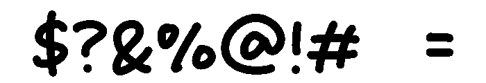 Umeko Plum Font OTHER CHARS