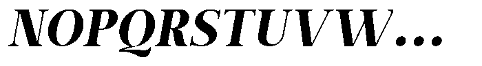 UM New Year Olique Font UPPERCASE