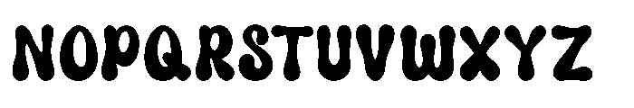 Um Happy Christmas Font UPPERCASE