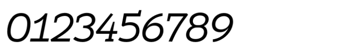 Umba Slab Caps Italic Font OTHER CHARS