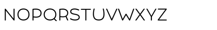 Umba Soft SC Thin Font LOWERCASE