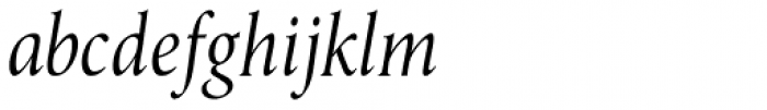 Umerica Condensed Italic Font LOWERCASE