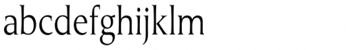 Umerica Condensed Regular Font LOWERCASE