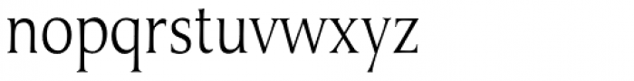 Umerica Condensed Regular Font LOWERCASE