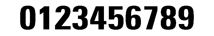 Univers Next Pro Black Condensed Font OTHER CHARS