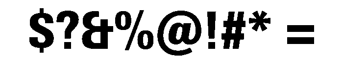 Univers Next Pro Black Condensed Font OTHER CHARS