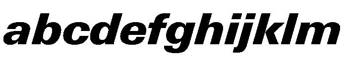 Univers Next Pro Black Italic FONT