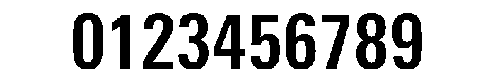 Univers Next Pro Bold Condensed Font OTHER CHARS