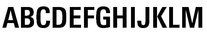 Univers Next Pro Bold Condensed Font UPPERCASE