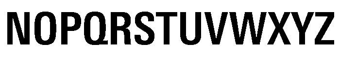 Univers Next Pro Bold Condensed Font UPPERCASE