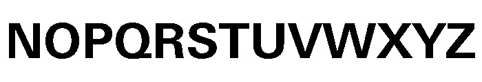 Univers Next Pro Bold Font UPPERCASE