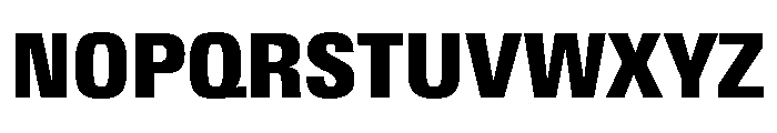 Univers Next Pro ExtraBlack Condensed Font UPPERCASE