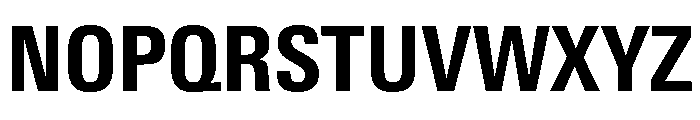 Univers Next Pro Heavy Condensed Font UPPERCASE
