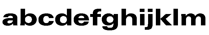Univers Next Pro Heavy Extended FONT