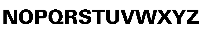 Univers Next Pro Heavy Font UPPERCASE