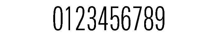 Univers Next Pro Light Compressed Font OTHER CHARS