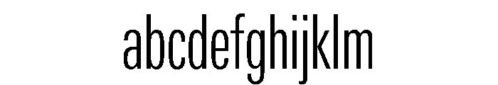 Univers Next Pro Light Compressed FONT