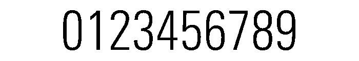 Univers Next Pro Light Condensed Font OTHER CHARS