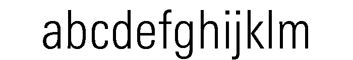 Univers Next Pro Light Condensed FONT