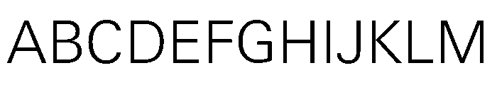 Univers Next Pro Light Font UPPERCASE