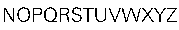 Univers Next Pro Light Font UPPERCASE
