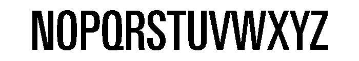 Univers Next Pro Medium Compressed Font UPPERCASE