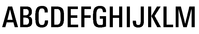 Univers Next Pro Medium Condensed Font UPPERCASE