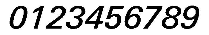 Univers Next Pro Medium Italic Font OTHER CHARS